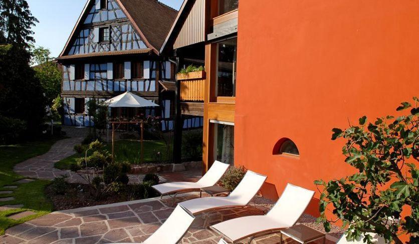 Hotel A La Ferme Osthouse ภายนอก รูปภาพ